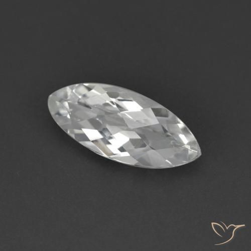 9,17 ctw natürlicher Weiß Topas, Marquise, VS