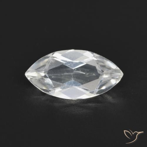 1.97ct Natürlicher Bläulich-weiß Topas, Marquise, VVS