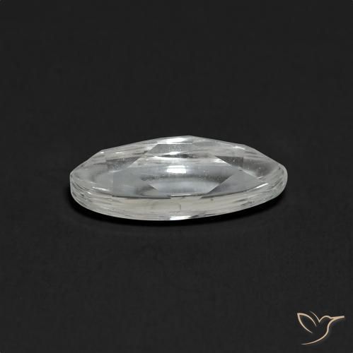 9,17 ctw natürlicher Klares Weiß Topas, Oval, Transparent