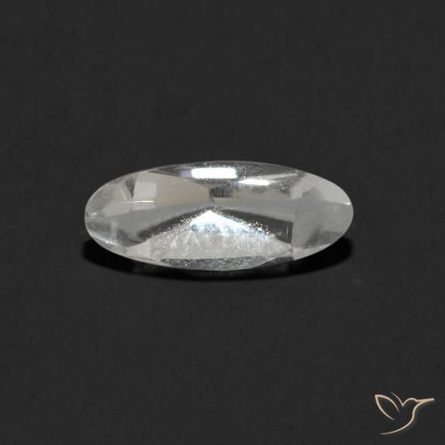 1.15ct Natürlicher Klares Weiß Topas, Oval, Transparent