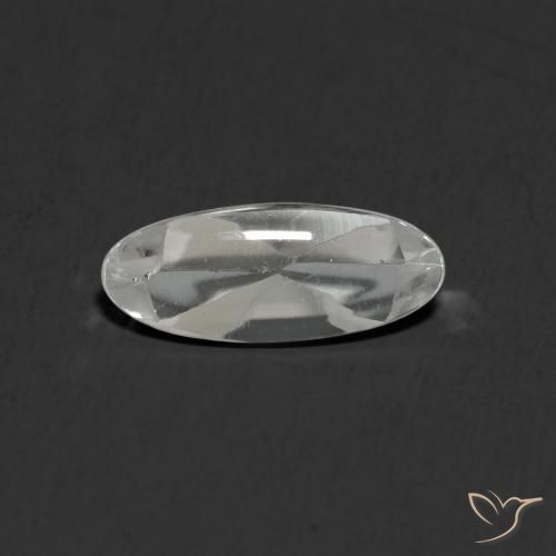 1.16ct Natürlicher Weiß Topas, Oval, Transparent