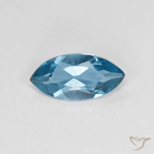 1.09ct Natürlicher Swiss Blue Topas, Marquise, VS