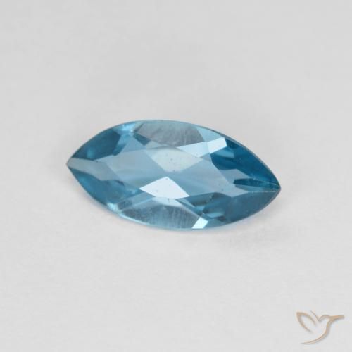 9,17 ctw natürlicher Swiss Blue Topas, Marquise, VS