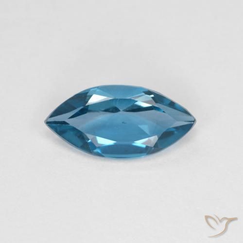 1.17ct Natürlicher Swiss Blue Topas, Marquise, VS