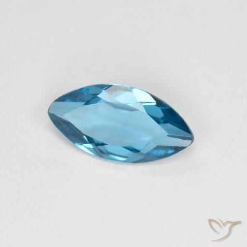 9,17 ctw natürlicher London Blau Topas, Marquise, VS