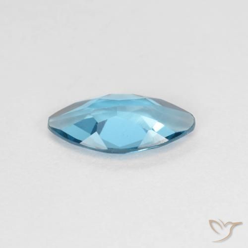 9,17 ctw natürlicher London Blau Topas, Marquise, VS
