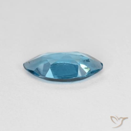 9,17 ctw natürlicher London Blau Topas, Marquise, VS