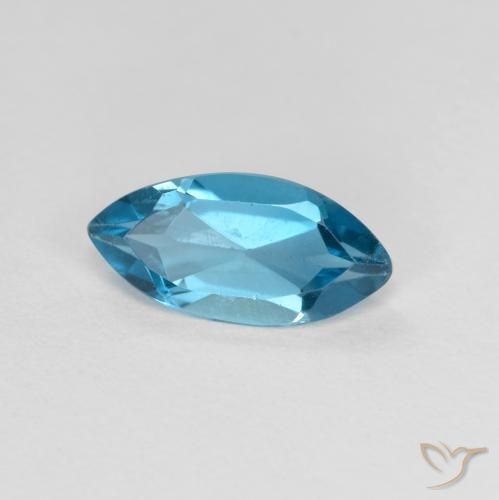 9,17 ctw natürlicher Swiss Blue Topas, Marquise, VS