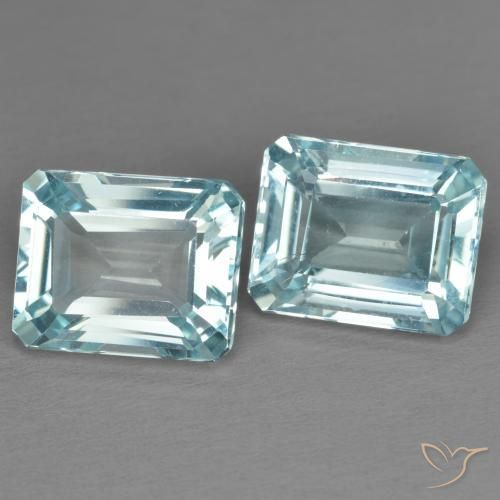 8.32 ct natürliche Himmerlblau Topas-Edelsteine, Oktagonschliff, VS