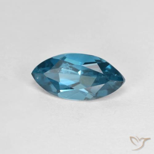 9,17 ctw natürlicher London Blau Topas, Marquise, VS