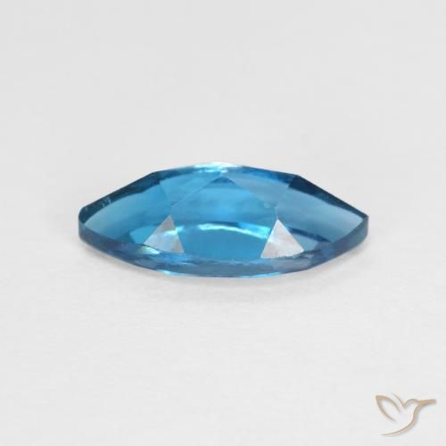 9,17 ctw natürlicher London Blau Topas, Marquise, VVS-VS