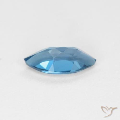 9,17 ctw natürlicher London Blau Topas, Marquise, VVS-VS