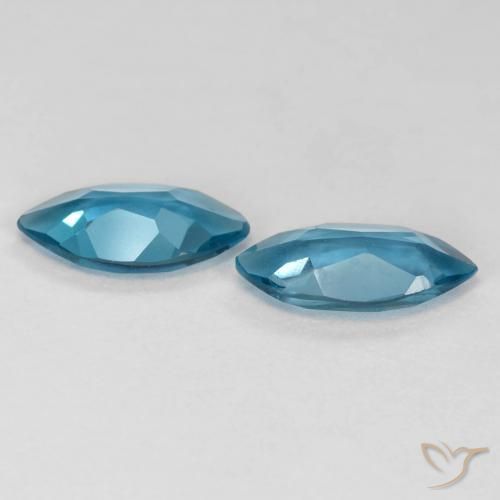 1.99 ct natürliche London Blau Topas-Edelsteine, Marquise, VS