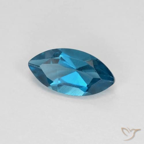 9,17 ctw natürlicher London Blau Topas, Marquise, VS