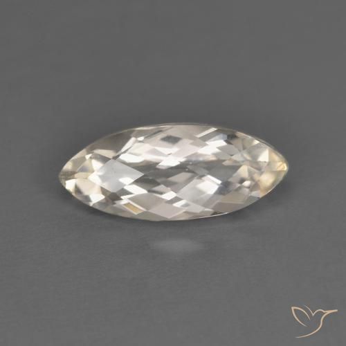 1.88ct Natürlicher Warmweiß Topas, Marquise, VVS-VS