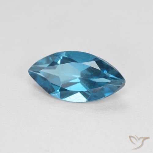 9,17 ctw natürlicher London Blau Topas, Marquise, VVS