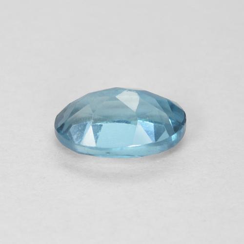 9,17 ctw natürlicher London Blau Topas, Oval, VVS-VS