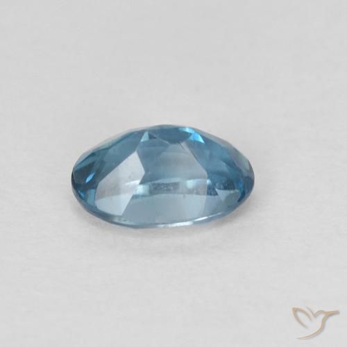 9,17 ctw natürlicher London Blau Topas, Oval, VVS