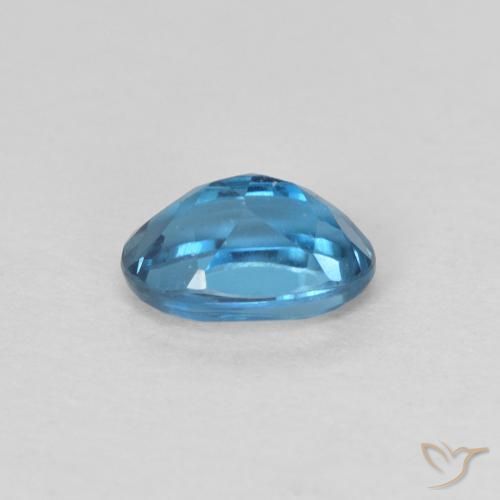 9,17 ctw natürlicher London Blau Topas, Oval, VVS