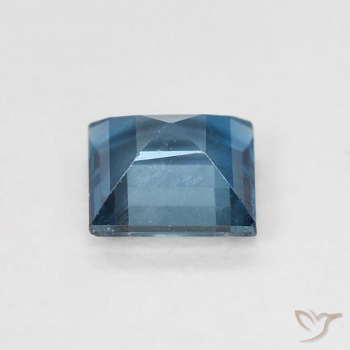 9,17 ctw natürlicher London Blau Topas, Quadrat, VVS-VS