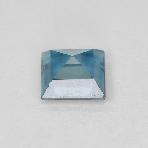 9,17 ctw natürlicher London Blau Topas, Quadrat, VVS-VS