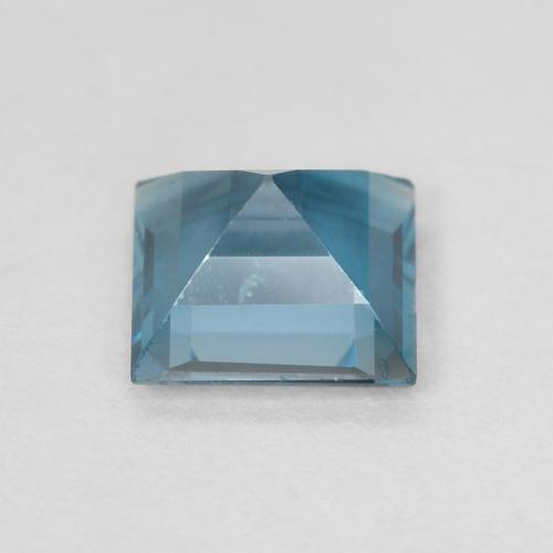 9,17 ctw natürlicher London Blau Topas, Quadrat, VVS