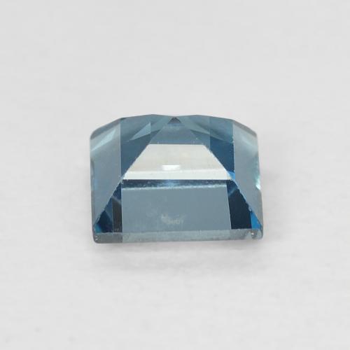 9,17 ctw natürlicher London Blau Topas, Quadrat, VVS-VS
