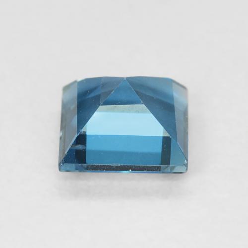 9,17 ctw natürlicher London Blau Topas, Quadrat, VVS-VS