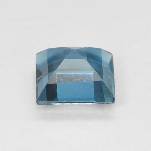 9,17 ctw natürlicher London Blau Topas, Quadrat, VVS-VS