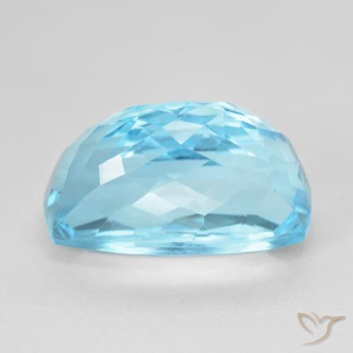 9,17 ctw natürlicher Swiss Blue Topas, Kissen, VVS