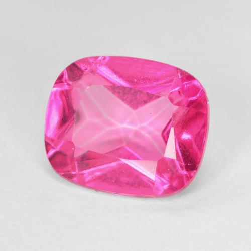 9,17 ctw natürlicher Tiefes Magenta Topas, Kissen, VVS-VS