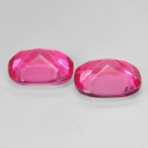 12.49 ct natürliche Mittelrosa Topas-Edelsteine, Kissen, VVS