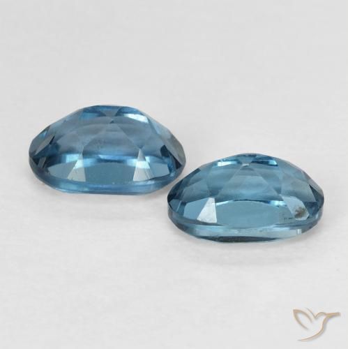 1.38 ct natürliche London Blau Topas-Edelsteine, Oval, VVS