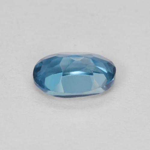 9,17 ctw natürlicher London Blau Topas, Oval, VVS-VS