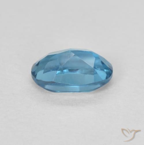 9,17 ctw natürlicher London Blau Topas, Oval, VVS