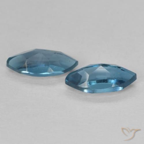 1.02 ct natürliche London Blau Topas-Edelsteine, Marquise, VVS-VS