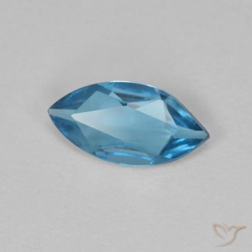 9,17 ctw natürlicher London Blau Topas, Marquise, VVS