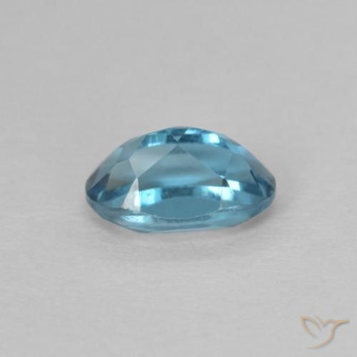 9,17 ctw natürlicher London Blau Topas, Oval, VVS
