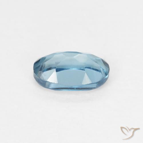 9,17 ctw natürlicher London Blau Topas, Oval, VVS