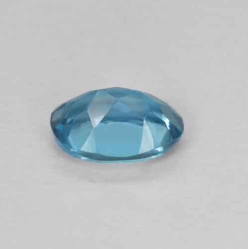 9,17 ctw natürlicher London Blau Topas, Oval, VVS