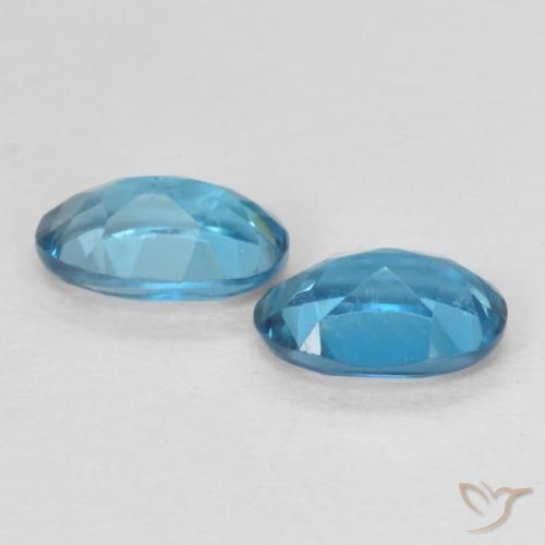 1.12 ct natürliche London Blau Topas-Edelsteine, Oval, VVS-VS