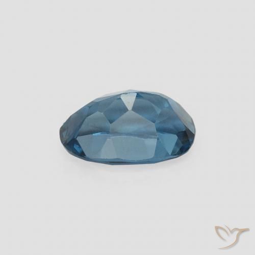 9,17 ctw natürlicher London Blau Topas, Oval, VVS-VS