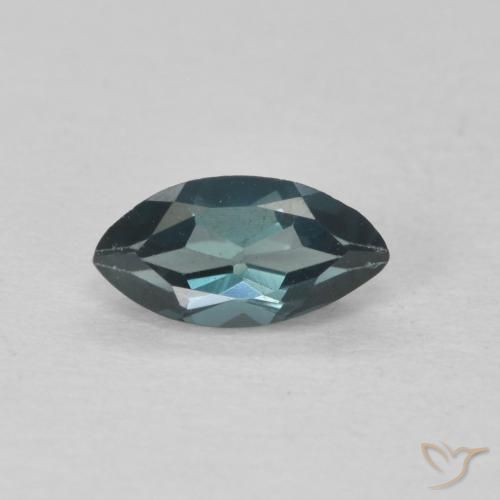 0.52ct Natürlicher London Blau Topas, Marquise, VVS-VS