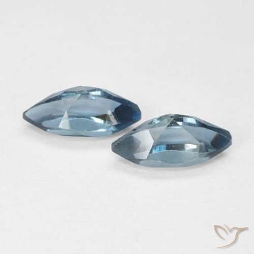0.98 ct natürliche London Blau Topas-Edelsteine, Marquise, VS