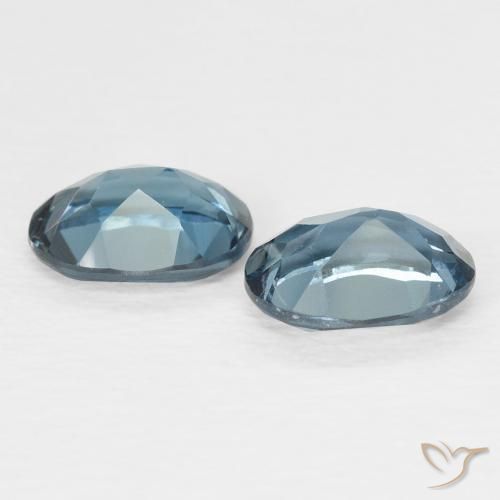 1.90 ct natürliche London Blau Topas-Edelsteine, Oval, VVS-VS