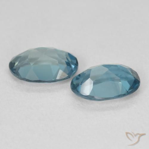 1.83 ct natürliche London Blau Topas-Edelsteine, Oval, VS