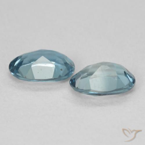1.79 ct natürliche London Blau Topas-Edelsteine, Oval, VS