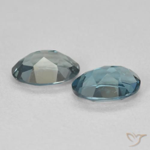 1.85 ct natürliche London Blau Topas-Edelsteine, Oval, VS