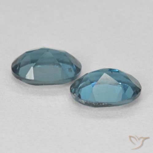 2.07 ct natürliche London Blau Topas-Edelsteine, Oval, VS