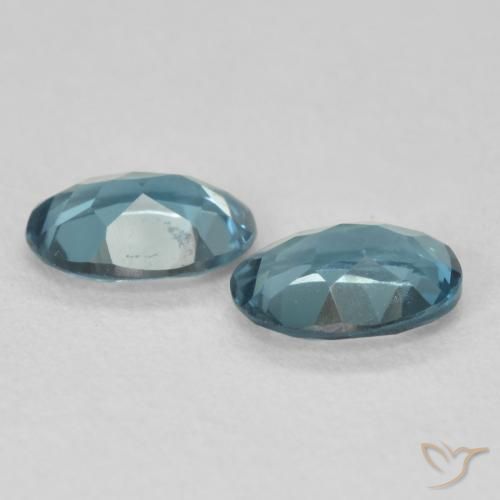 1.67 ct natürliche London Blau Topas-Edelsteine, Oval, VS